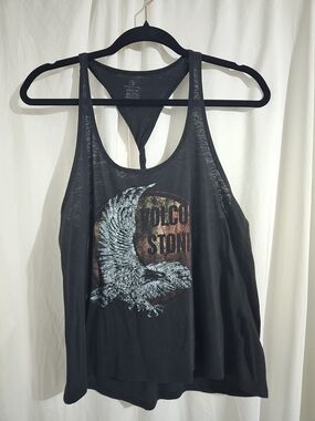 Volcom Black Eagle Graphic Racerback Tank